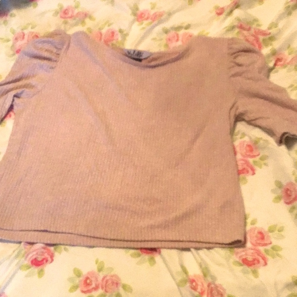 Size small blush colored top